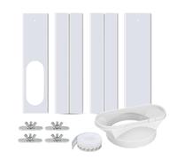 Kit De Ventana De Aire Acondicionado Portátil, Adaptador Ventana Aire Acondicionado, Placa Sellado Ventana Ajustable para Aire Acondicionado Móvil, Accesorio De Ventana De Aire Acondicionado