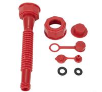 Kit de ventilación de boquilla de boquilla de gas de repuesto para latas de gas de plástico, compatible con modelos Blitz, Midwest y Scepter, reforzado flexible