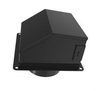 Kit de ventilación de secadora de 4 pulgadas con placa de pared de codo de 90 grados, brida de montaje en pared y manguera de conducto flexible de 5 pies para configuración de lavandería (cubierta de