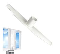 Kit de ventilación portátil para ventana de aire acondicionado, protector de aire acondicionado caliente, sello de marco de aire acondicionado móvil, para ingenieros de ventilación, instaladores y