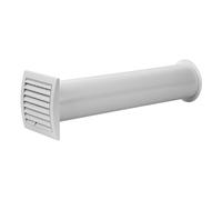 Kit De Ventilación Universal 125Mm / 5" Con Fijación A Pared Y Rejilla