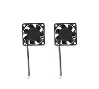 Kit de ventilador de refrigeración de placa de control principal (2 piezas) compatible con BambuLab X2D: DC 5V Disipación de calor eficiente ventilador de rodamiento de bolas dual para evitar el