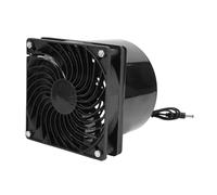 Kit de Ventilador de Ventilación Solar de Alta Velocidad 430CFM Flujo de Aire Silencioso para Cuarto de Mascotas Cuarto de Servicio 1 Unidad