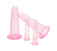 Kit de ventosas faciales - Copas de succión de silicona para cara, masajeador de belleza y cuidado de la piel para niña, mujer, hija, hermana, amiga