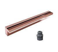 Kit de vertedero de Cascada con tubería corrugada para Exteriores, Boquilla de Fuente de Cascada para Exteriores con Filtro y Conector, decoración del jardín, Oasis en el pa