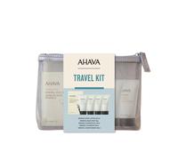Kit de viaje Ahava - Incluye locin de cuerpo mineral del Mar Muerto 1.3 FL.OZ Gel de ducha mineral 1.3 FL.OZ Acondicionador mineral 1.3 FL.OZ MINERA