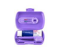 Kit de viaje infantil Curaprox - Morado (6-12 años)