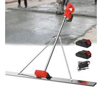 Kit de vibrador de hormigón portátil con batería y tabla de nivelación para compactación y alisado eficientes de la superficie