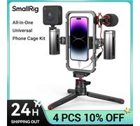 Kit de vídeo todo en uno SmallRig Ultra /Pro/Básico/Kit clásico para fotografía de teléfono Kit de jaula de teléfono universal para iPhone 17 Pro/Max Power Bank Holder