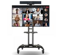 Yealink UVC40 4K All-in-One USB Video Bar für Kleine Besprechungsräume - 20MP, FoV 133°, Speaker-Tracking, 8X e-PTZ