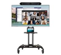 Kit de Videoconferencia Microsoft Teams Rooms Sala Grande + Pantalla - Soporte Rodante