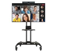 Kit de Videoconferencia Microsoft Teams Yealink Sala Pequeña + Pantalla - Soporte con Ruedas