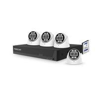 Kit de videovigilancia Digital T5EP PoE de 4 cámaras con Disco Duro de 2T Incluido - Foscam