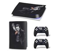 Kit de vinilos Extra Resistentes MaD Vision® para PlayStation 5 (PS5) Digital| Set de vinilos Mate para Consola + 2 mandos - para Joker Diseño