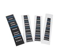 Kit de violín Accesorios 10 Piezas 1/8 4/4 Pegatina De Diapasón De Violín Principiantes Aprendiendo Accesorios De Piezas De Violín (Color : 4/4)