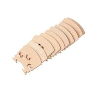 Kit de violín Accesorios 10 Uds. Puente De Violín De Arce Tipo Regular Para 4/4 3/4 1/2 1/4 1/8 1/10 Accesorios De Instrumentos De Tamaño Pieza De Puente De Cuerdas (Size : 1/10)