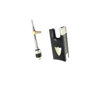 Kit de violín Accesorios Arco Y Botón De Violín De Madera De Ébano Montado En Cobre