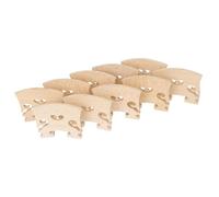 Kit de violín Accesorios Códigos De Madera De Arce Para Violín Maqiao Puente Para Violín Patrón De Madera Puente De Código 10 Piezas Accesorios