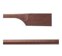 Kit de violín Accesorios Palo Para Arco De Violín 4/4, Palo Para Arco De Violín De Madera De Brasil Sin Terminar En Blanco, Palo De Madera Para Arco De Violín