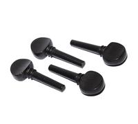Kit de violín Accesorios Paquete De 4 Clavijas Negras, Eje De Piano, Eje De Afinación, Perilla De Madera, Mango De Eje, Afinador, Accesorios De Violín, Instrumento Musical (Color : 4/4)