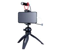 Kit de Vlog para teléfono Inteligente ULANZI con micrófono de Video SAIREN + trípode de Mano + Abrazadera para teléfono Inteligente para iPhone 11 Pro MAX