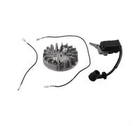 Kit de volante de inercia y encendedor de repuesto para sierra de una sola mano de 12 pulgadas con compatibilidad de motosierra 2500 25CC para un mejor arranque y fiabilidad operativa