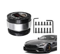 Kit de volante rápido desmontable, buje rápido volante de aluminio, adaptador de repuesto de aluminio con diseño extraíble para vehículos tipo camión,