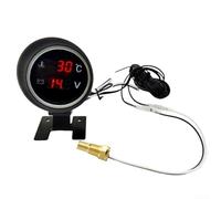 Kit de voltímetro y temperatura del agua automotriz de gestión eficiente del motor con una interfaz fácil de usar