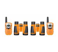 Kit de Walkie-Talkie y Prismáticos Levenhuk Labzz WTT10