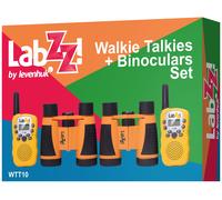 Kit de walkie-talkie y prismáticos levenhuk labzz wtt10