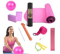 Kit de yoga, yoga establecido para principiantes Estera de ejercicio con