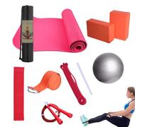 Kit de yoga, yoga establecido para principiantes Estera de entrenamiento de