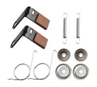 Kit de zapatas de freno para cortacésped modelo GY21943B - 2 juegos con soporte, muelle de torsión, cubierta Bushing y muelle de inercia de metal, compatible con modelos 100/105/110/115/120/125/130