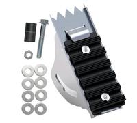 Kit de Zapatos de Repuesto para Escalera | Herramienta De Reparación De Aluminio Antideslizante - Repuesto Para Escalera De Extensión - para Escaleras de Ático Dormitorio Banco de Trabajo Taladro Trab