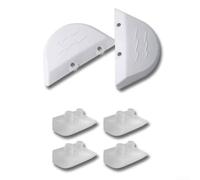 Kit de zapatos Wing Pod para Hayward para limpiador de piscinas de navegador - Kit de reconstrucción de mantenimiento con solapas alas pies componentes de vacío