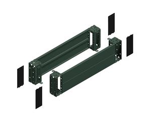 Kit De Zócalo Frontal Schneider Electric 1200x200mm Gris - NSYSPF12200
