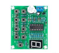 Kit de zumbador electrónico con 8 estaciones independientes para enseñar lógica digital y circuitos de sincronización