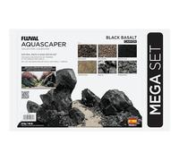 Fluval Aquascaper Kit Negro - Piedras y Grava Natural - Mega
