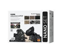 Fluval Aquascaper Kit Negro - Piedras y Grava Natural - Nano