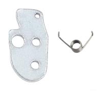 Kit deflector de sensor extrusor con resorte para Anycubic para kobra S1 S1C - Pieza de repuesto de solapa guía de filamento de hierro para reducir el tambaleo y evitar roturas (1 unidad)