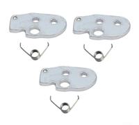 Kit deflector de sensor extrusor con resorte para Anycubic para KOBRA S1 S1C, posicionamiento preciso del agujero reduce el tambaleo, resuelve la rotura del filamento (3 piezas)