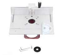 Kit del de elevación del enrutador del enrutador Aleación de aluminio premium Ajuste de altura 0-54 mm para la mesa del enrutador Proyectos de bricolaje con 64-65 mm