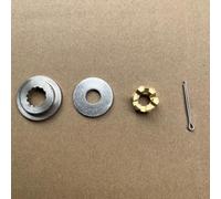 Kit del perno espaciador de la arandela de la tuerca de la hélice para 4hp 5hp 6hp Tohatsu 4 tiempos motor fueraborda