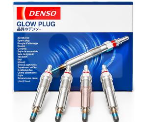 Kit Denso Candeletas Metalicas 4 Piezas Para Diesel 11V M10x1.25 DG-146