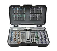 Kit destornillador de carraca,50 piezas en 1 Herramienta Manual Magnética con Puntas Múltiples | Juego destornillador trinquete - para Montaje de Muebles, Reparación Electrónica, Reparaciones del Hoga