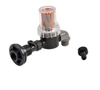 Kit desviador de barril de lluvia, contenedor receptor de agua con filtro de malla 200, conector rápido reemplazable de rosca externa de 3/4"