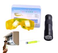 Kit Detector de Fugas AC Automóvil Herramienta De Diagnóstico Con Colorante