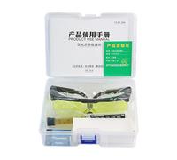 Kit detector fugas refrigerante - Detección para reparación de climatizadores - Detector de fugas de aire acondicionado portátil fluorescente en la oscuridad para uso doméstico y