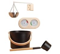 Kit Di Per Sauna - Set Completo Per Sauna Spa Domestica, Forniture Pratico