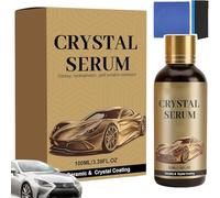 Kit di rivestimento ceramico per auto, agente di rivestimento ad effetto rapido, brillantezza a lunga durata e resistenza ai graffi, prodotto fai-da-te per la cura dell'auto ad alta brillantezza